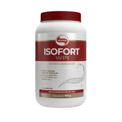 Whey Protein Vitafor Isolate Premium Isofort WPI Neutro 1