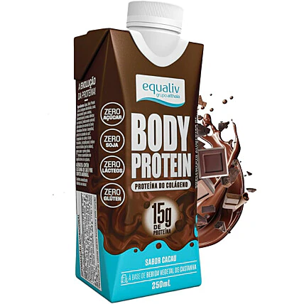 Equaliv Body Protein Cacau Pronto para Beber 250ml 1
