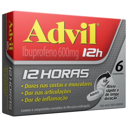 ADVIL 12H 600MG C 6COMP LIB PROL 1