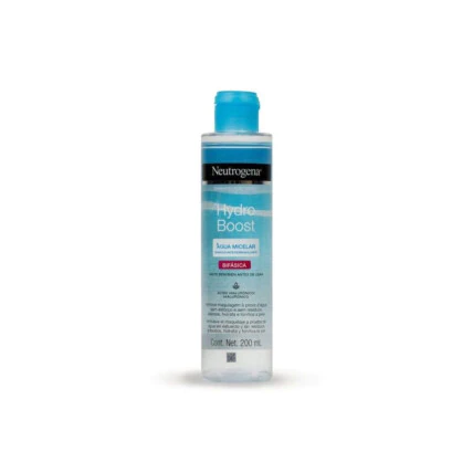 Água Micelar Bifásica Neutrogena Hydro Boost 200ml 1