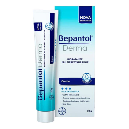 Bepantol Derma Hidratante Multirrestaurador, para Pele Seca e Extrasseca, 20g 1