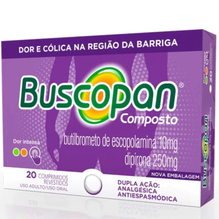 Buscopan composto com 20 comprimidos 1