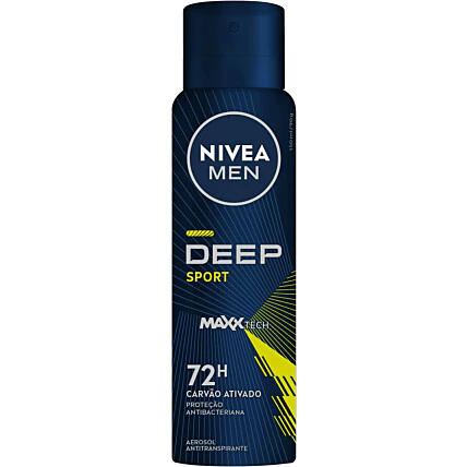 DESODORANTE NIVEA AEROSOL DEEP SPORT 150ML 1