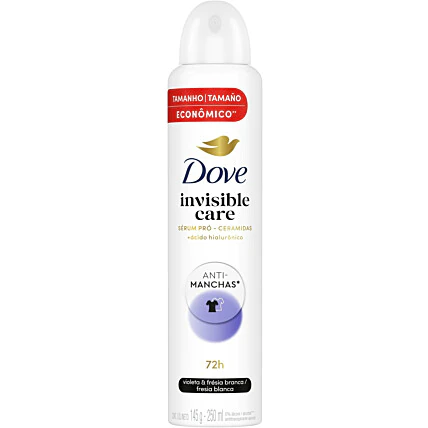 Desodorante Dove Aerosol Invisible Dry 250ml 1