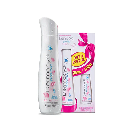 Kit Sabonete Íntimo Dermacyd Femina 200ml + 100ml 1
