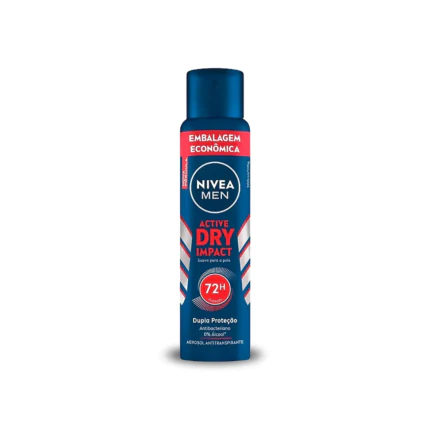 DESODORANTE NIVEA AEROSOL DRY MEN IMPACT 200ML 1