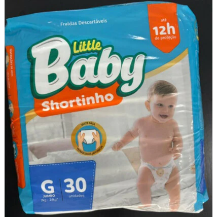 Fralda-Calça Little Baby Jumbo G 30 unidades 1