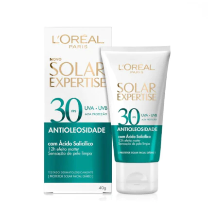 Kit 3 Protetores Solar Expertise Antioleosidade FPS 30 40g 1