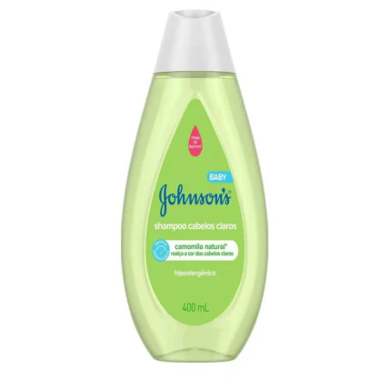 Shampoo Johnson's Baby Cabelos Claros com 400ml 1