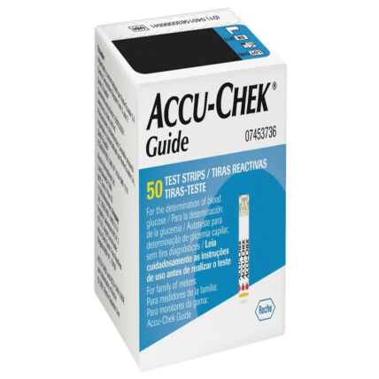 Tiras para Controle de Glicemia Accu-Chek Guide 50 Unidades 1