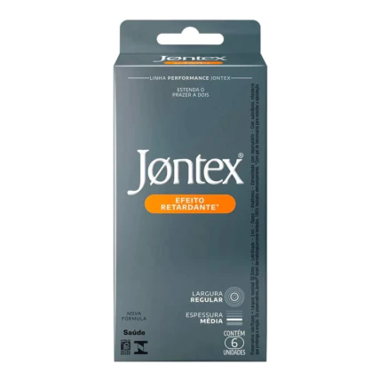 PRESERVATIVO JONTEX EFEITO RETARDANTE C 6 1