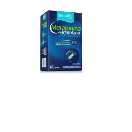Equaliv Melatonina + Triptofano 60 Cápsulas 1
