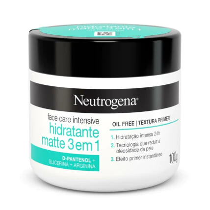 NEUTROGENA HIDRATANTE MATTE 3 EM 1 100G 1