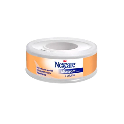 Fita Micropore Nexcare Bege - 12mm x 4,5m 1