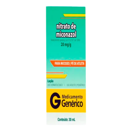 Antifúngico e Antimicótico Nitrato de Miconazol 20mg/g Genérico Cimed 30ml 1