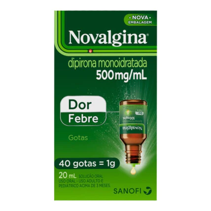 Novalgina Dipirona 500mg/ml 1