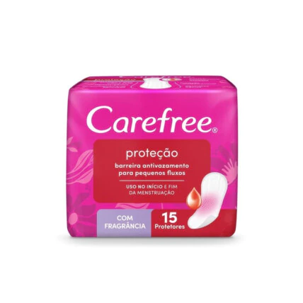Protetor Diário Carefree Proteção Com Fragrância 15 Unidades 1