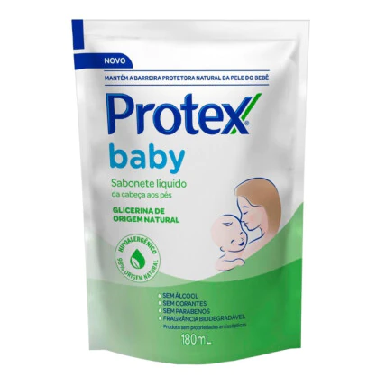 Sabonete Líquido Para Bebês Protex Baby Glicerina Natural 800ml 1
