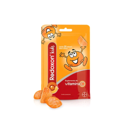 REDOXON KIDS LARANJA C 25 GOMAS 1