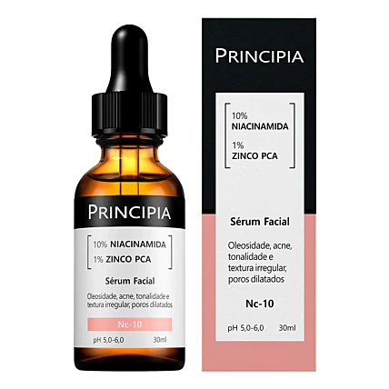 Principia Sérum com 10% de Niacinamida e 1% de Zinco 1