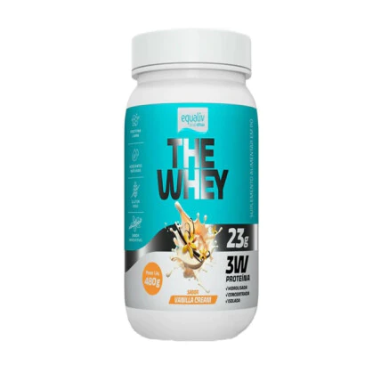The Whey Equaliv Sabor Vanilla Cream 480g 1