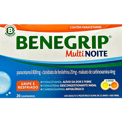 BENEGRIP MULTI NOITE C 20 COMP 1