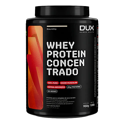 Whey Protein Concentrado 900 g sabor Baunilha 1