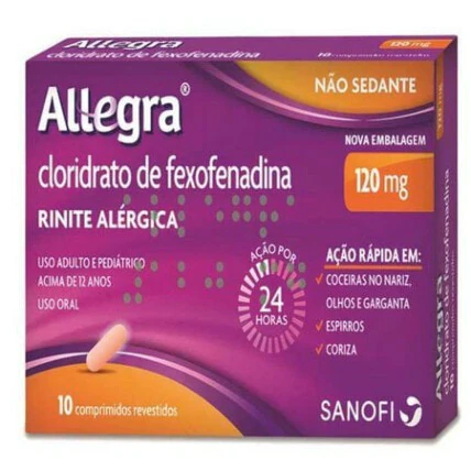 ALLEGRA 120MG C 10 COMP 1
