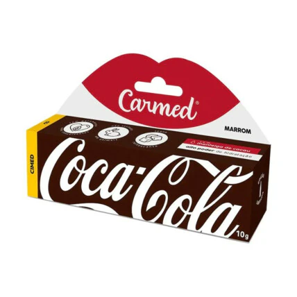 Hidratante Labial Carmed Coca Cola Marrom 10g 1