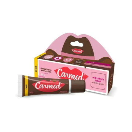 Hidratante Labial Carmed Brigadeiro Ana Castela com Cor Efeito Gloss 10g 1