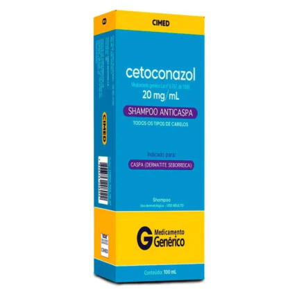 Shampoo Anticaspa Cetoconazol 20mg/ml Cimed 100ml 1