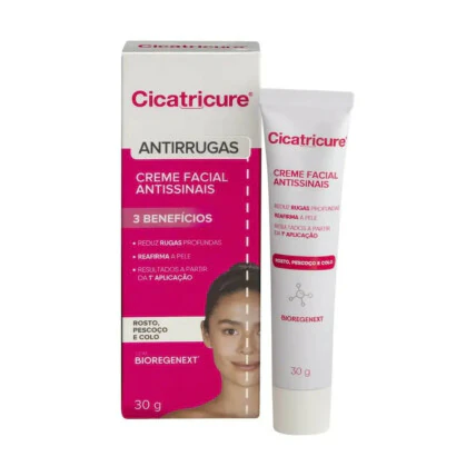 Cicatricure Antissinais Creme Facial com 30g 1