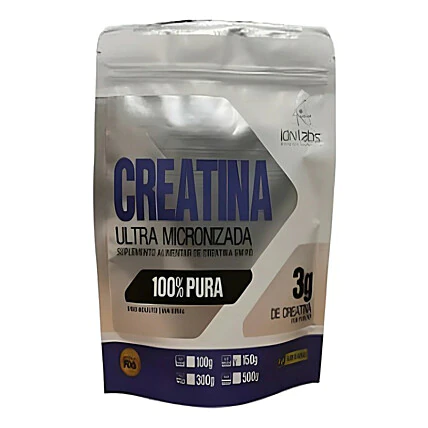 Creatina 100% Monohidratada - 150g Refil Sem Sabor 1