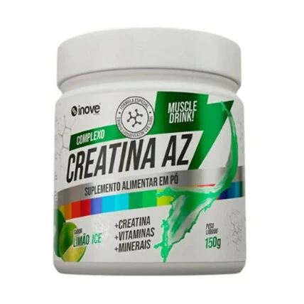Creatina AZ + Vitaminas 150g Sabor: Limão Ice 1