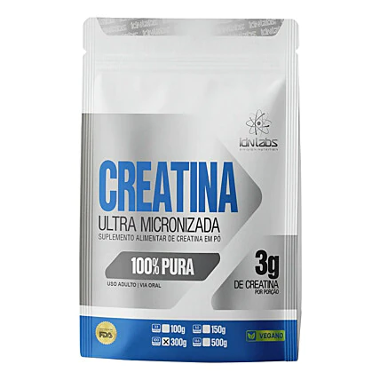 Creatina Ultra Micronizada 300g Sem Sabor 1