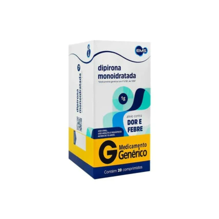 Dipirona 1g EMS 10 Comprimidos 1