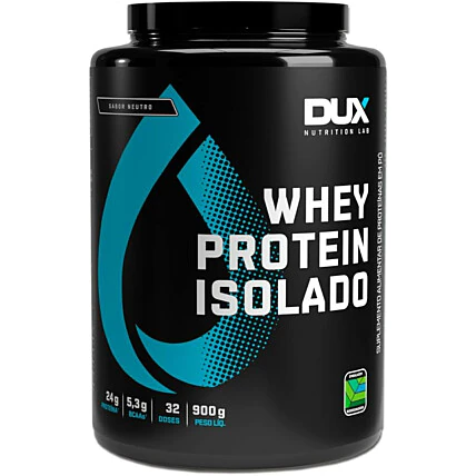 Whey Protein Isolado (900g) Dux Nutrition - Sem sabor 1