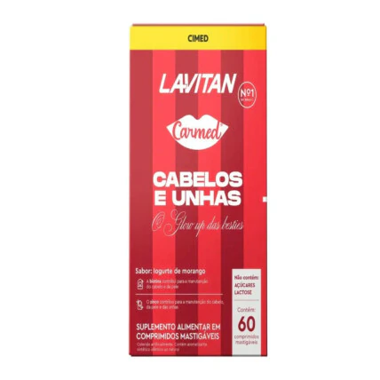 Lavitan Carmed Cabelos & Unhas 60 Comprimidos – Cimed 1
