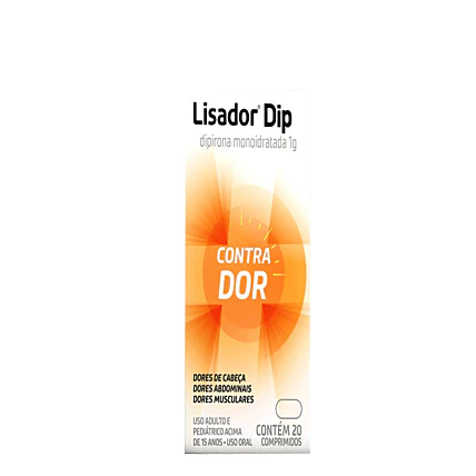 Lisador Dip 1g com 20 comprimidos 1