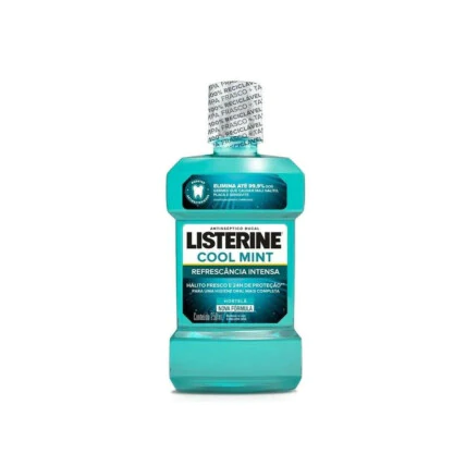 Antisséptico Bucal Listerine Cool Mint Refrescância Intensa 250ml 1