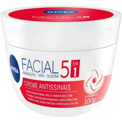 CREME NIVEA FACIAL ANTISSINAIS 5 em 1 100G 1