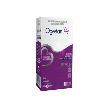 Polivitamínico Ogestan Pré para Gestantes 30 cápsulas 1