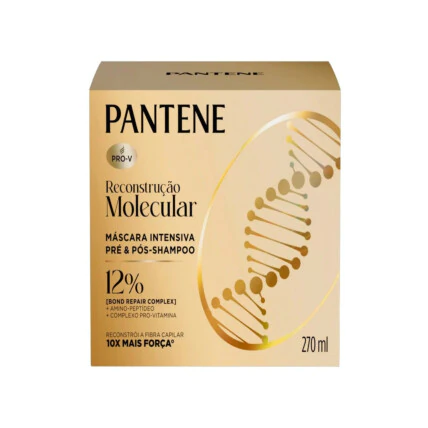 Máscara Pantene Reconstrução Molecular 12% Bond Repair 270ml 1