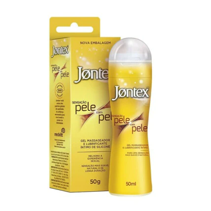 Lubrificante Íntimo em Gel Jontex Pele com Pele 50ml 1
