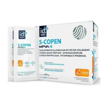 Sarcopen MPVA-4 Sabor Tangerina – 30 sachês de 24g cada 1