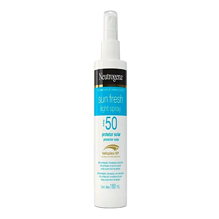 Protetor Solar Corporal Neutrogena Sun Fresh Light Spray FPS50 180ml 1