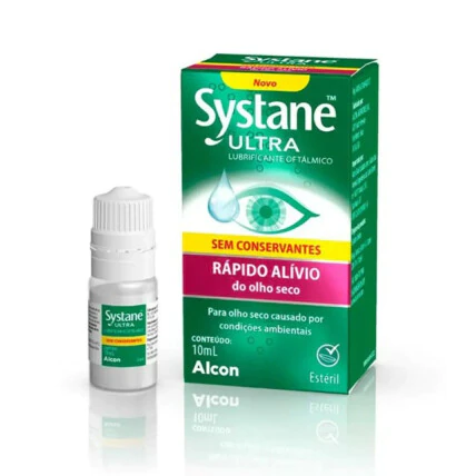 Lubrificante Oftálmico Systane Ultra Alívio Rápido Sem Conservante 10ml 1
