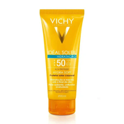 Protetor Solar Facial Loção FPS 50 Vichy Ideal Soleil 200ml 1
